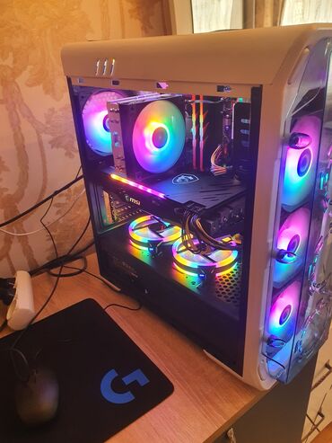 qrafika: 2K ultra Game PC rx 6800xt 16gb Salam yeni yiglib rtx 3080ti biraz ve