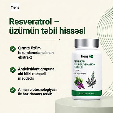 tibbi araba: 🌿 Tiens Resveratrol — qırmızı üzüm toxumu ekstraktı əsaslı kapsul qida — 4