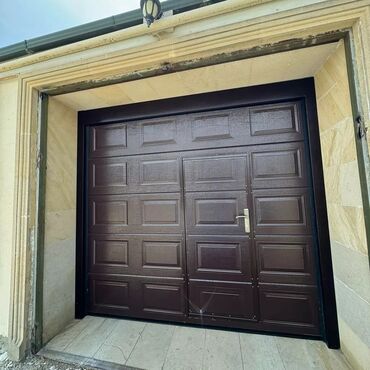 Həyət darvazaları: 🚪 Seksional Panel Qapılar👏🏻 ✅Brend Doors – Avtomatik Qapılar ilə — 4