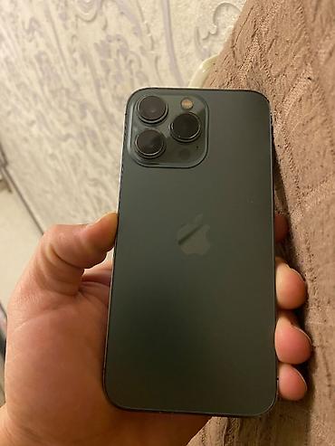 13 pro qiymət: IPhone 13 Pro, 256 GB, Matte Midnight Green, Face ID, Simsiz şarj — 2
