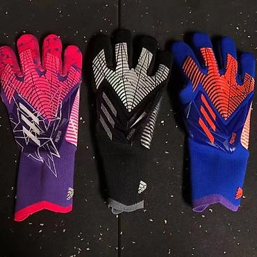 Перчатки: Вратарские перчатки для футбола — широкий выбор моделей и расцветок — 36