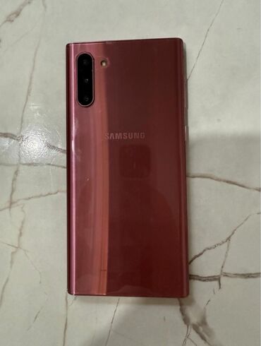 президентские часы: Samsung Note 10, Б/у, 128 ГБ, цвет - Розовый