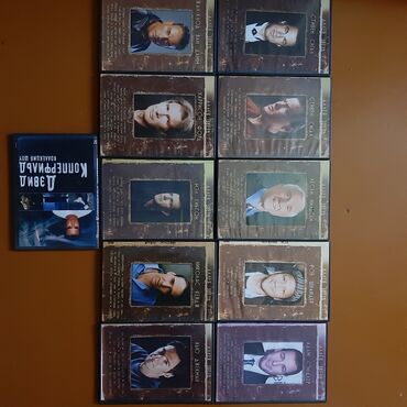 CD, DVD disklər və kassetlər: Dvd disklər. Və video kasetlər. Disklərin əksəriyyəti yenidir. Tək tək — 13