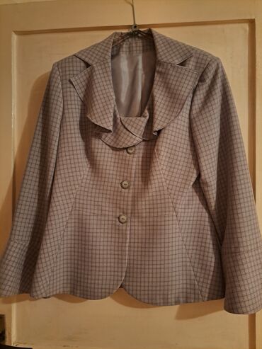 пиджак серый: Пиджак, L (EU 40)