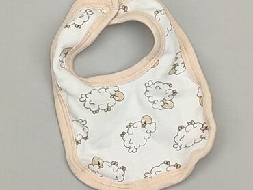 biała długa letnia sukienka: Baby bib, color - White, condition - Very good