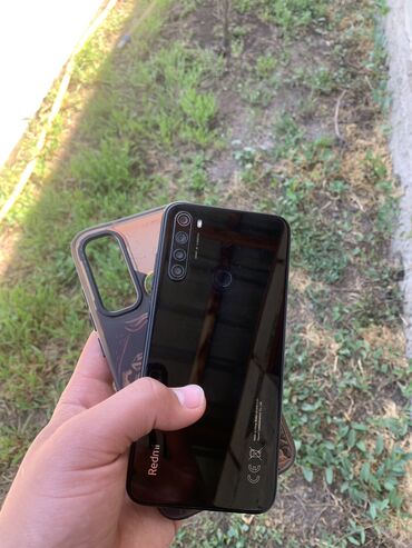Xiaomi, Redmi Note 8, Б/у, 64 ГБ, цвет - Черный, 2 SIM