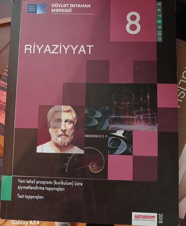 let's go чай призовая акция 2021: Riyaziyyat 8-ci sinif Dim Testləri 
İçi təmizdir.Səliqəli şəkildədir