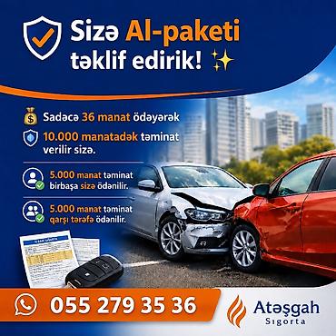 sığorta: Atəşgah Sığorta – “Al-paketi” avtomobil sığortası - Yalnız 36 manat — 1
