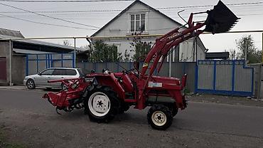 Мини-тракторы YANMAR: Янмар 26 ат куч. Фреза Соко Ковша Мини-трактор Yanmar с передним — 7