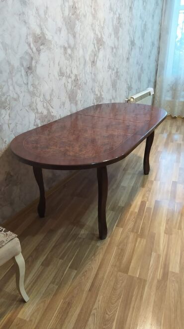 Masalar: Qonaq masası, İşlənmiş, Açılan, Oval masa