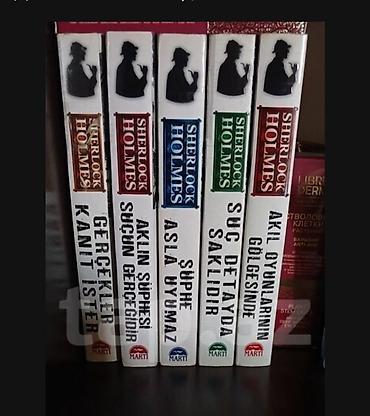 Kitablar və jurnallar: Məhsul: Sherlock Holmes kitablar toplusu (Türkcə nəşr, Martı — 1