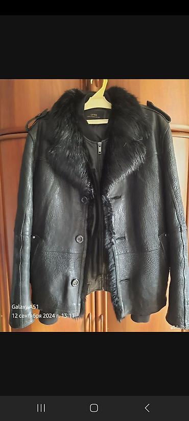 Дубленки: Дубленка, Классическая модель, Италия, Короткая модель, M — 1