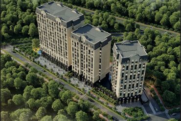 Продажа квартир: 2 комнаты, 69 м², Элитка, 10 этаж, ПСО (под самоотделку)