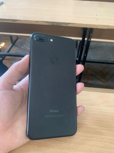 поко х3 про 8 256: IPhone 7 Plus, Колдонулган, 128 ГБ, Кара, 100 %