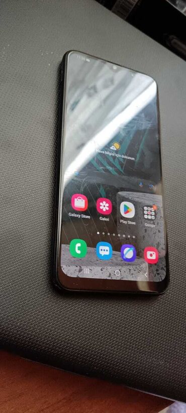 Samsung: Samsung Galaxy A30s, rəng - Qara, Barmaq izi