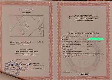 xalqlar dostluğu ev: 27 sot, Tikinti, Kupça (Çıxarış) — 8