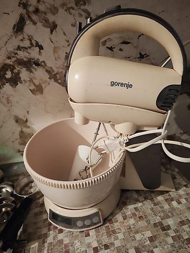 gorenje mikseri: Gorenje stasionar mikser + fırlanan qab - Brend: Gorenje - Tip — 3