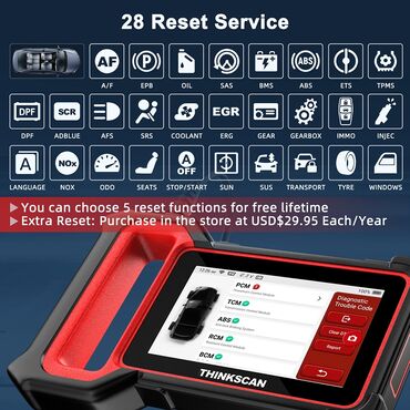 Alati za automobile: Thinkscan plus s7 - obd2 auto dijagnostika thinkscan plus s7 — 4
