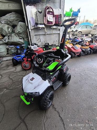 Толокары: Детские машинки-каталки/квадроциклы аккумуляторные цены разные - Тип — 11