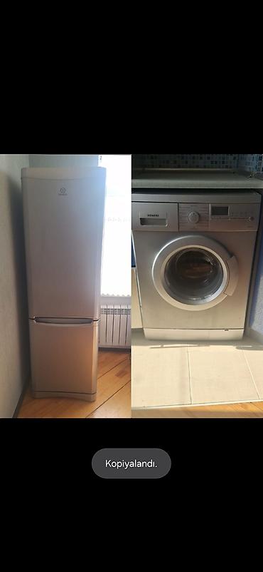 Indesit no frost soyuducu ve Siemens 8 kg paltaryuyan masin satilir// lalafo.az -da Indesit no frost soyuducu ve Siemens 8 kg paltaryuyan masin satilir//