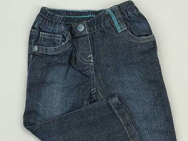 Jeansowe: Spodnie jeansowe, Lupilu, 12-18 m, stan - Idealny