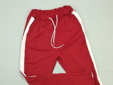 czerwone spódnice dresowe: Sweatpants, S (EU 36), condition - Good