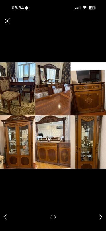 Qonaq otağı dəstləri: Masa və oturacaqlar — 9