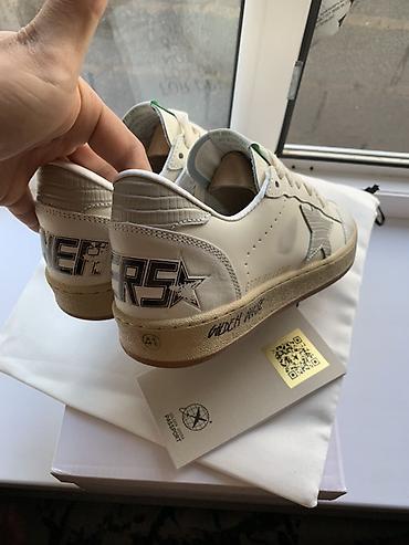 кеды оптом: Мужские кроссовки, 39, 40, 41, Golden Goose, Новый, цвет - Белый, Самовывоз, Бесплатная доставка, Платная доставка — 5
