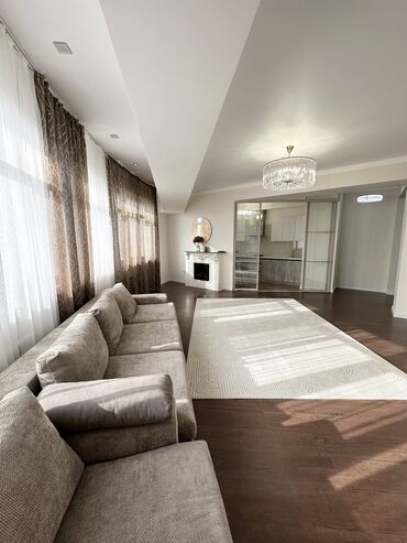 тюп квартира: 2 бөлмө, 85 кв. м, Элитка, 14 кабат, Евроремонт