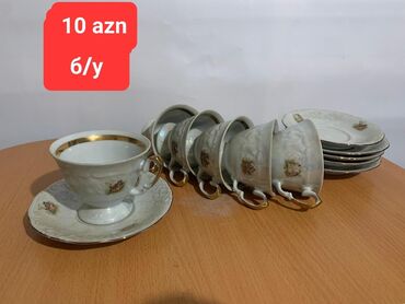 chainyi serviz: Çay dəsti, 6 nəfərlik