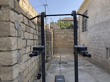 Спортивный инвентарь: Çoxfunksiyalı trenajor – turnik, dip bar və press üçün stansiya - Üst — 1