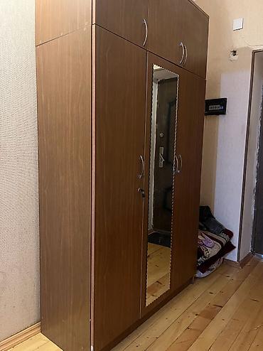 kalidor skaflari: Yeni, 3 qapılı, Güzgülü, Qəhvəyi, Taxta, Açılan, Düz dolab — 1