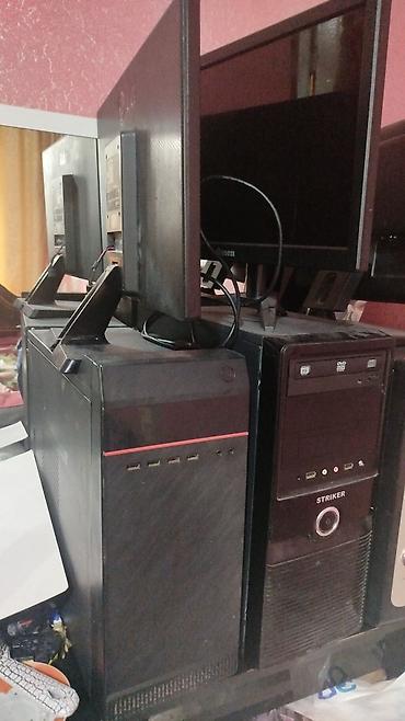 Masaüstü kompüterlər və iş stansiyaları: Iki ədəd sistem blok 3 monitor19 doğum hdmi birində var — 1