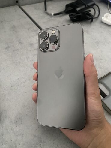 рассрочка айфон х: IPhone 13 Pro Max, 128 ГБ, Графит, Каптама, Куту