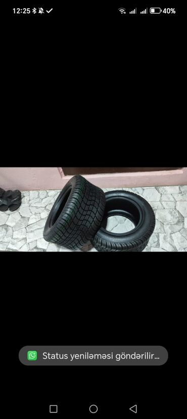 Digər nəqliyyat: Qolf car tekeri 2eded 205/50/10 150azn ikisi birlikde Bineqedi 2505