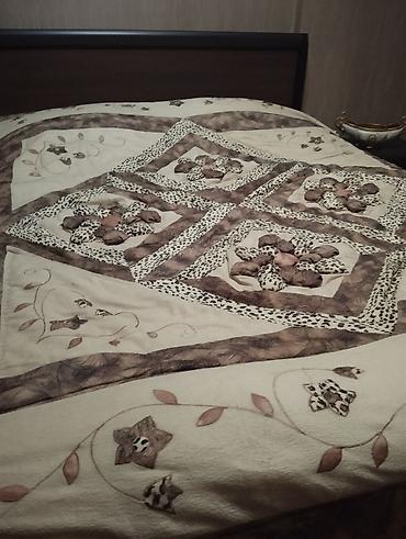 Yataq örtüyü – 2 neferlik kravat űçűn +dekorativ patchwork dizaynlı lalafo.az -da Yataq örtüyü – 2 neferlik kravat űçűn +dekorativ patchwork dizaynlı
