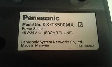 panasonic pts: Stasionar telefon Panasonic, Simli, Yeni — 7