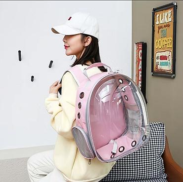 Зоотовары: Прозрачный рюкзак-переноска для питомцев - Форм-фактор: рюкзак с — 11