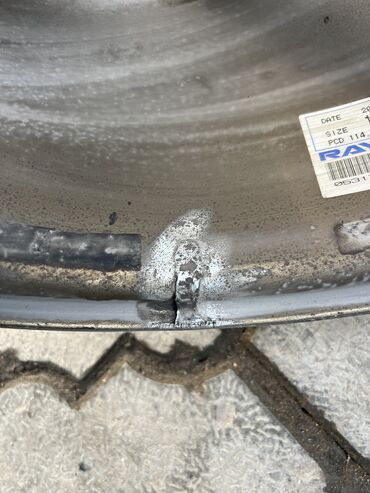 Диски: Диски R 17 RAYS, Комплект, отверстий - 5, Б/у — 12