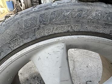 шины r17: Колеса в сборе 215 / 45 / R 17, Зима, Б/у, 1 шт, Легковые, Литые, отверстий - 5 — 3