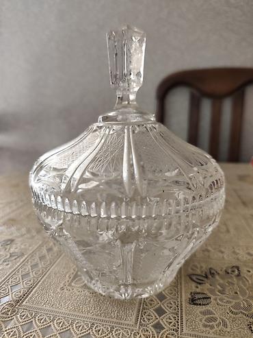 acar qabı: KIL markalı keramik qab – qəhvəyi şirli, tutacaqlı dekorativ “səbət” — 7