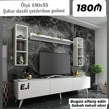 orginal qəlyan aparatı: TV stend Yep yeni 180 azn rəng seçimi var çatdırılma var endirimli — 1
