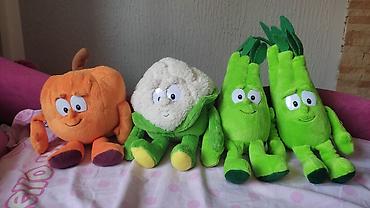 čile trenerka: Set plišanih igračaka – likovi povrća (Grocery Gang/Shopkins stil) - — 1