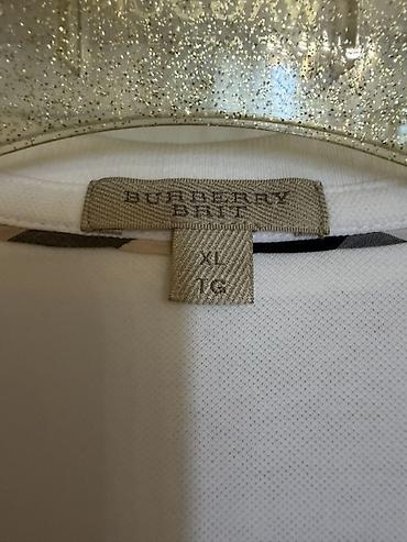 ag cins: Polo köynək, Burberry, XL, rəng - Ağ — 3