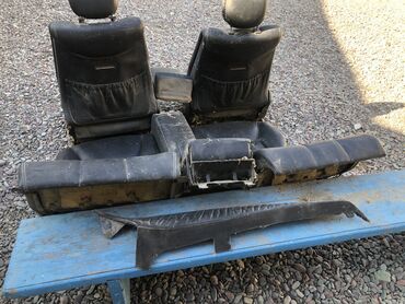 Сиденья: Комплект сидений, Кожа, Mercedes-Benz 1999 г., Б/у, Оригинал, Германия — 2