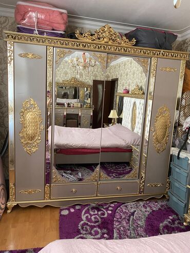 klassik divan modelleri: 2 təknəfərlik çarpayı, Dolab, Termo, 2 tumba, Türkiyə, İşlənmiş