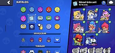 şam diskler: Brawl Stars oyunu üçün hesab - Kupa yolu: 20,213 - Prestij: 2 - Hesab — 8