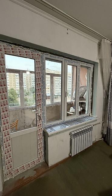 установка сетки: Алюминиевое окно на заказ, Тип окна: Балконные, Платная установка, Без рассрочки — 6