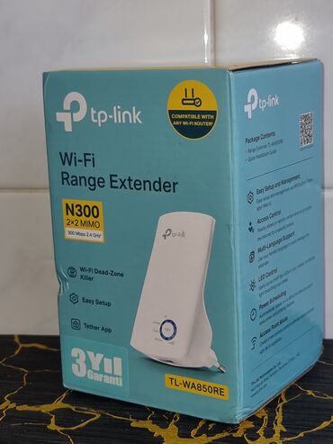 com portu: 🚀 TP-Link TL-WA850RE Wi-Fi Genişləndirici – İnternetinizi Gücləndirin!