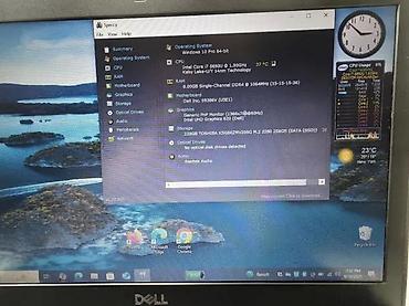 Dell: Dell Latitude 8GB SSD Kamera Hdmi Procesor I7 8TH. > > Prodajem — 9